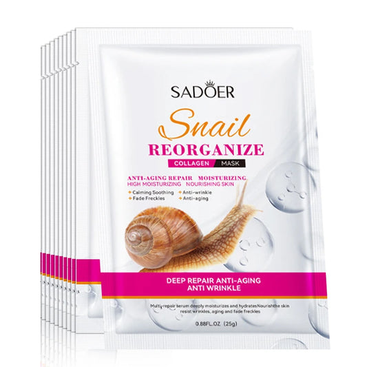 Snail Collagen Facial Mask- Soothing · Repairing · Firming