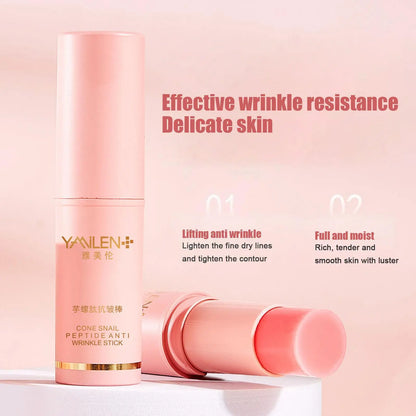 Collagen Multi Balm Stick – Anti-Wrinkle, Brightening, & Moisturizing Snail Peptide Cream Stick