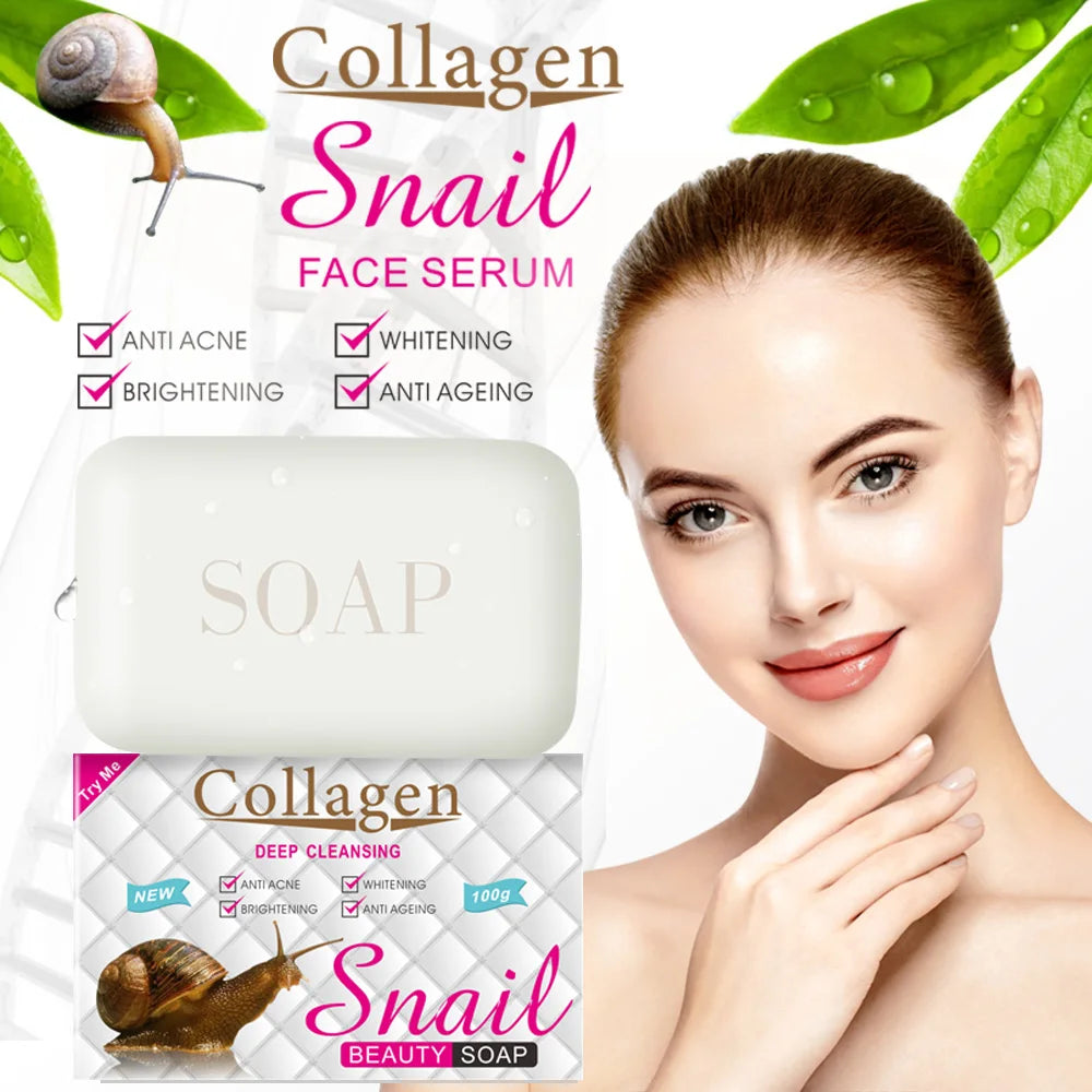 Snail Collagen Handmade Soap 100g