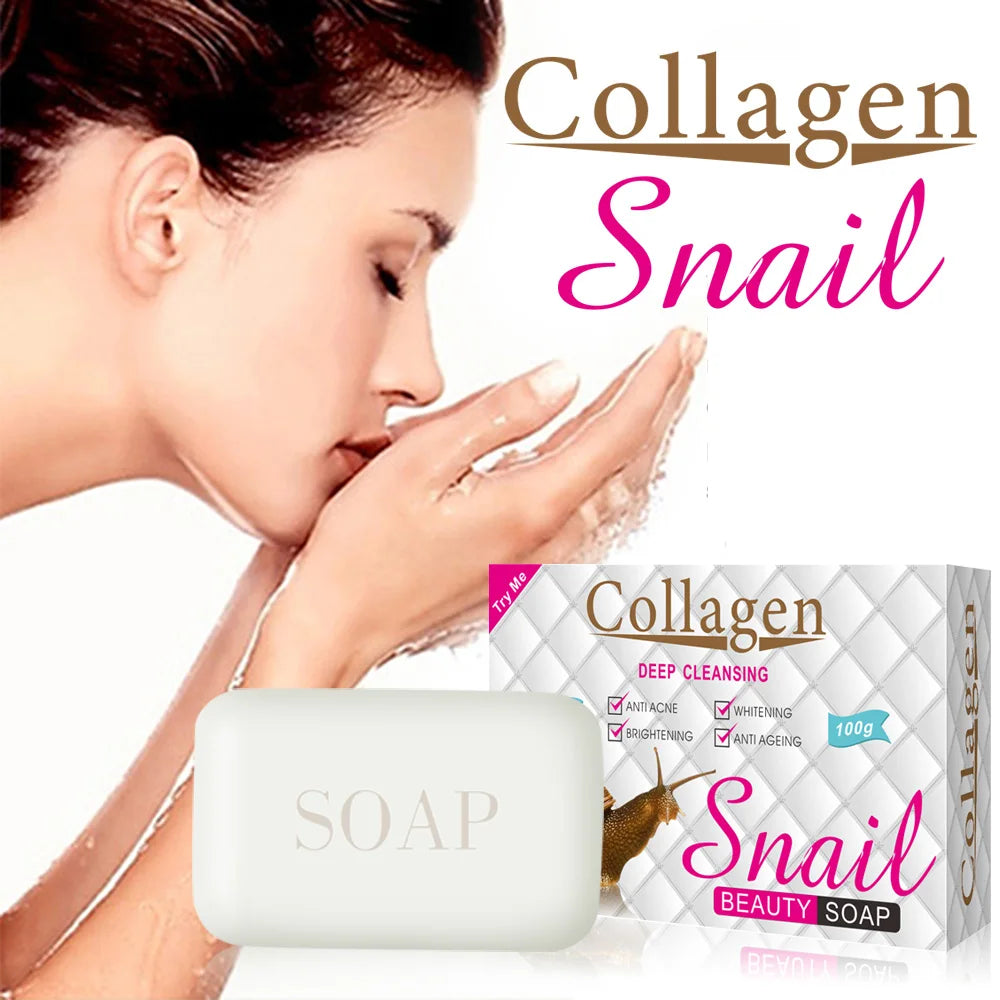 Snail Collagen Handmade Soap 100g